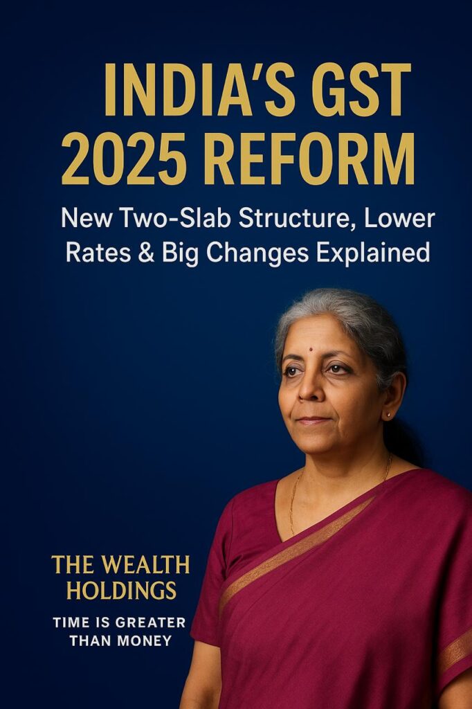 India’s GST 2025 Reform with Finance Minister Nirmala Sitharaman – The Wealth Holdings