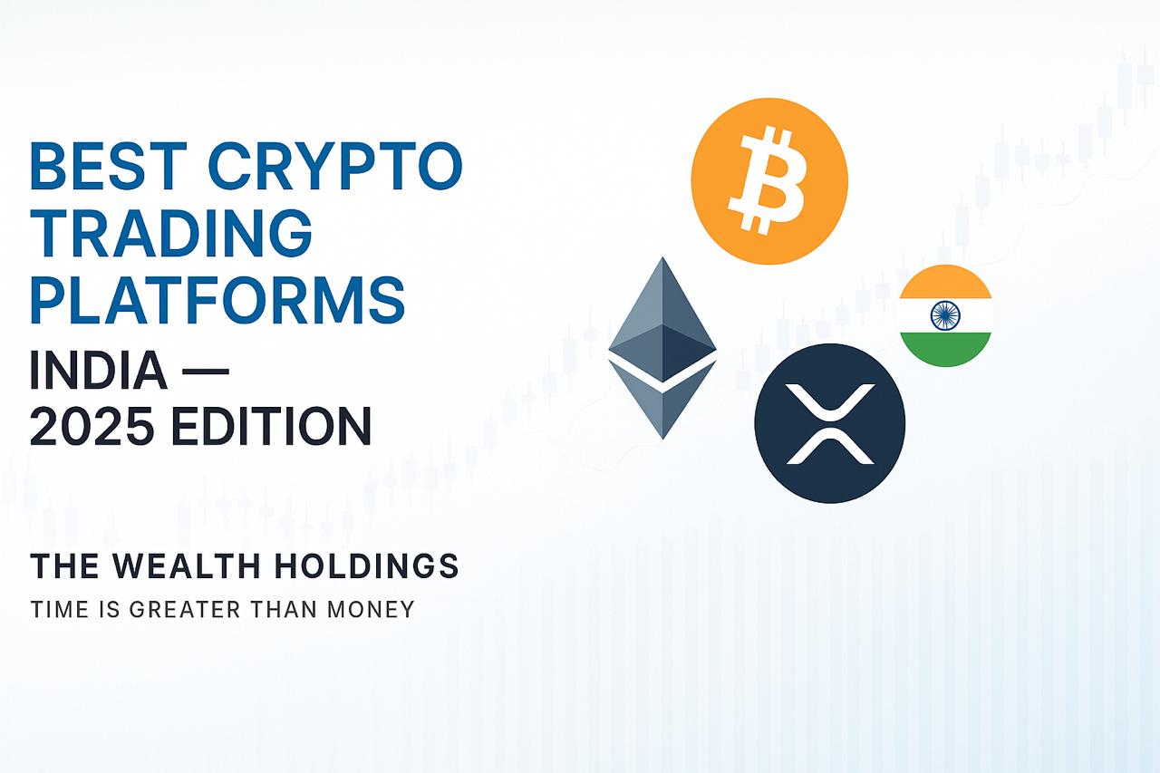 Best crypto exchange in India 2025 guide by The Wealth Holdings