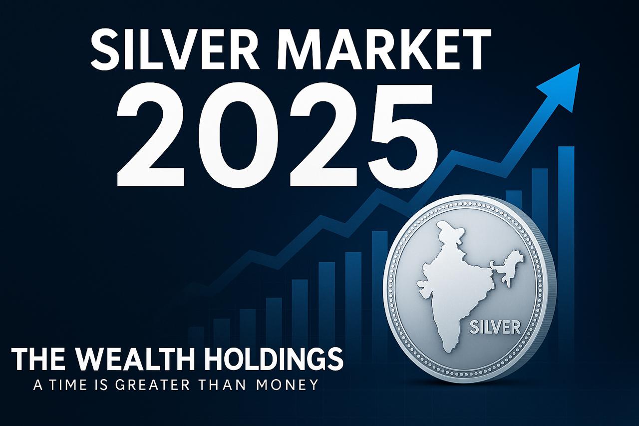 Silver Market 2025 – Global Trends, India Trading System, and The Wealth Holdings Insight