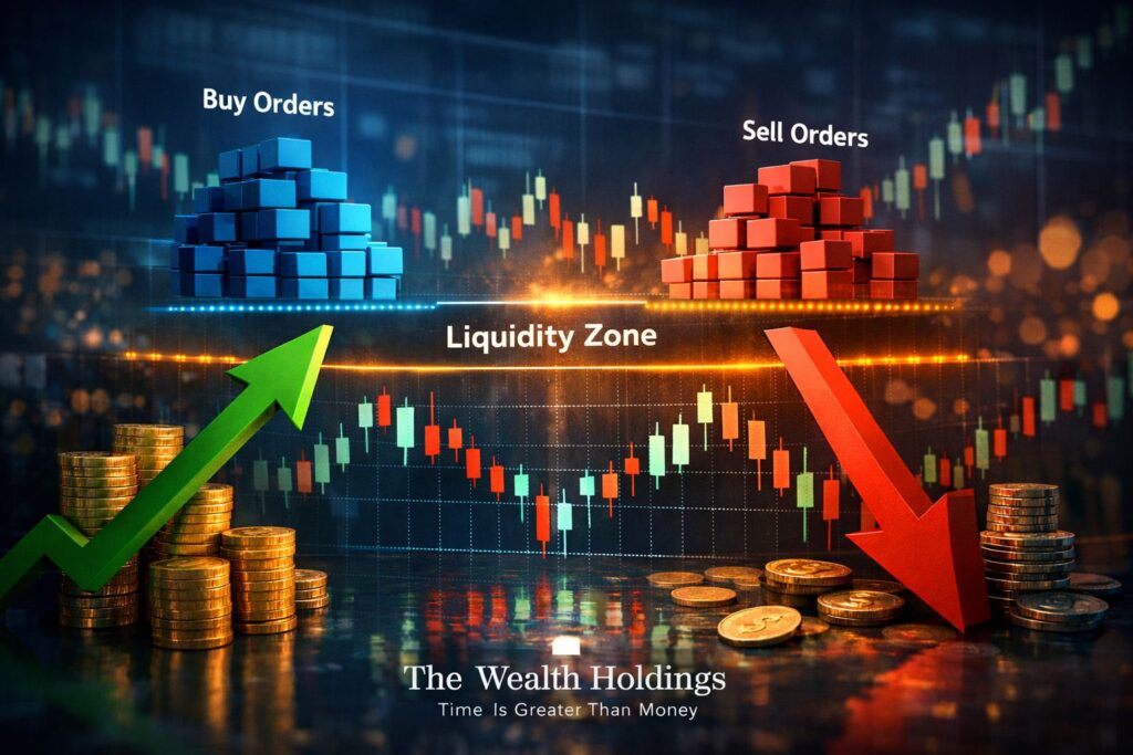 Market liquidity explained through price action and smart money concepts in financial markets